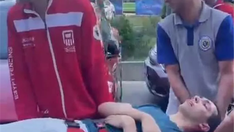 بعد تعرضه لارتجاج بالمخ.. محمد حمزه يغيبب عن بطولة العالم للشيش