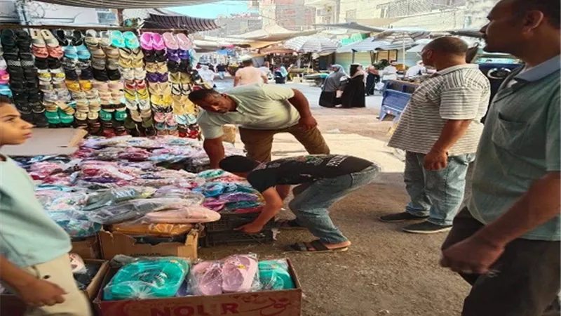 حملات مكثفة لرفع الإشغالات بني مزار وملوي.. وتحرير 273 محضرًا