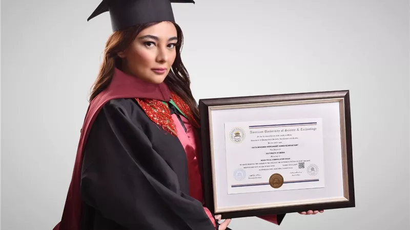 الإعلامية هيا الششتاوي تحصل على شهادة الدكتوراة PHD في الإعلام الرقمي المرئي