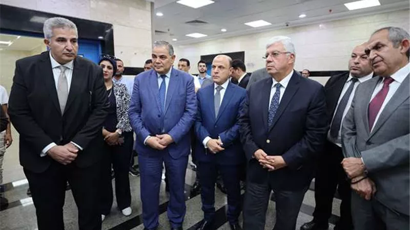 عاشور وعبد المعطى يتفقدان المدينة الطبية الجامعيه بكفرالشيخ