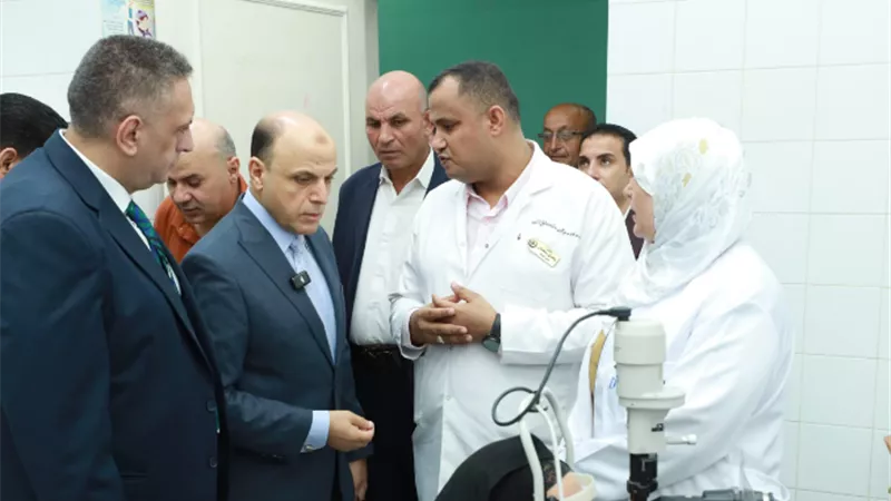 محافظ كفرالشيخ ندعم المنظومة الصحية لتحقيق خدمات هامة للمواطنين