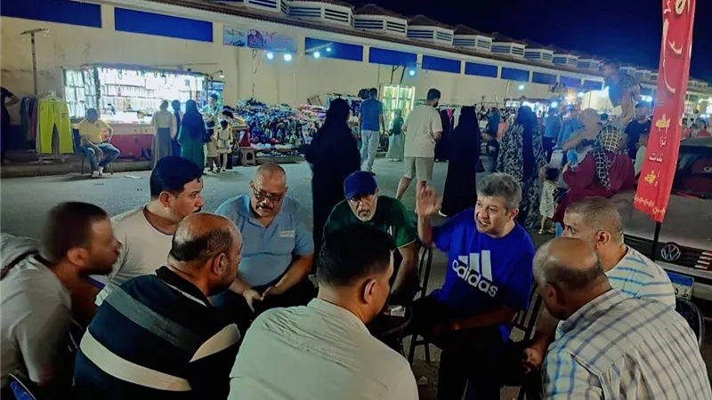 فايد يشيد بضوابط الشهابي لمنع الإشغالات برأس البر