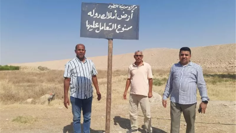 استرداد 105 أفدنة غير مستوفية لضوابط التقنين بالطود جنوب الأقصر