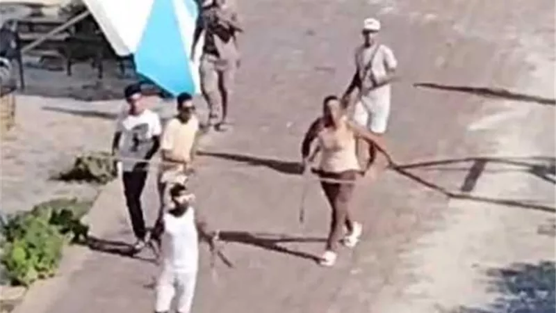 حبس تسعة فى مشاجرة شاطئ النخيل