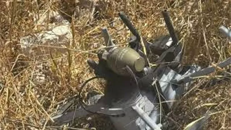 سقوط مسيرة إسرائيلية تحمل قنبلة يدوية جنوبي لبنان
