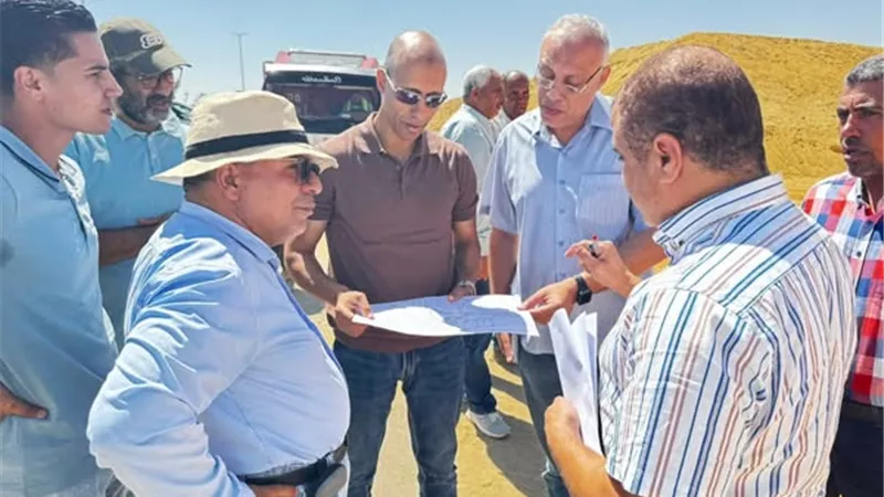 مسئولو جهاز القاهرة الجديدة يتفقدون أعمال الكهرباء والمرافق