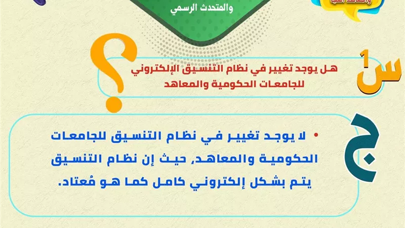 س وج... كل ما تريد معرفته حول تنسيق الجامعات 2025..انفوجراف