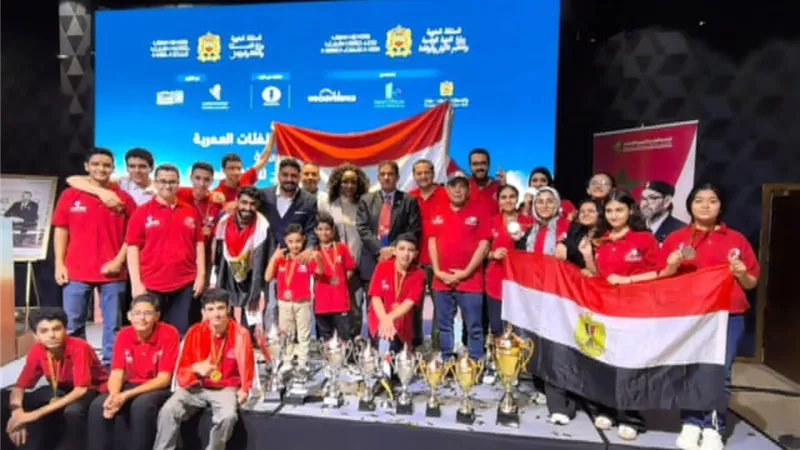مصر تحصد 11 ميدالية والدرع العام للبطولة العربية للشطرنج بالمغرب