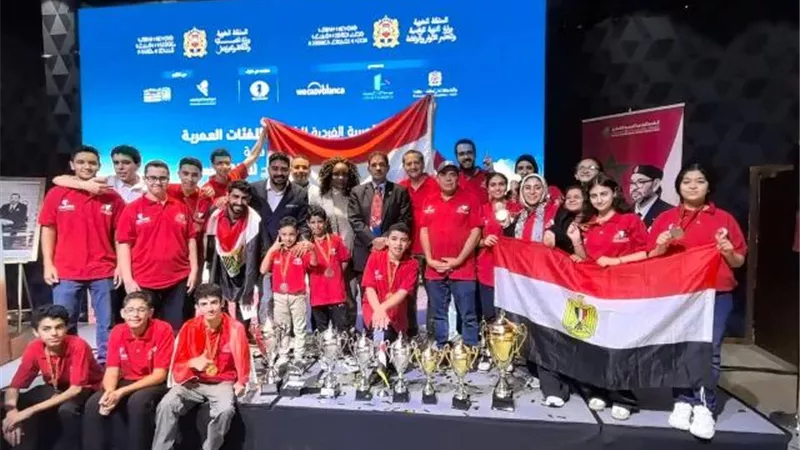 مصر تحصد 11 ميدالية والدرع العام للبطولة العربية للشطرنج بالمغرب