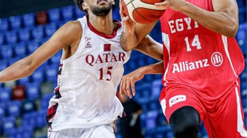 منتخب السلة الأولمبي يواجه البحرين في البطولة العربية