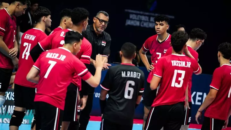 منتخب الطائرة يواجه بورتريكو اليوم بمونديال الشباب