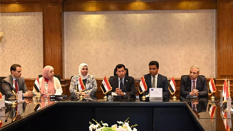 وزير الرياضة يشهد ختام فعاليات اللجنة العامة لبرلمان شباب مصر