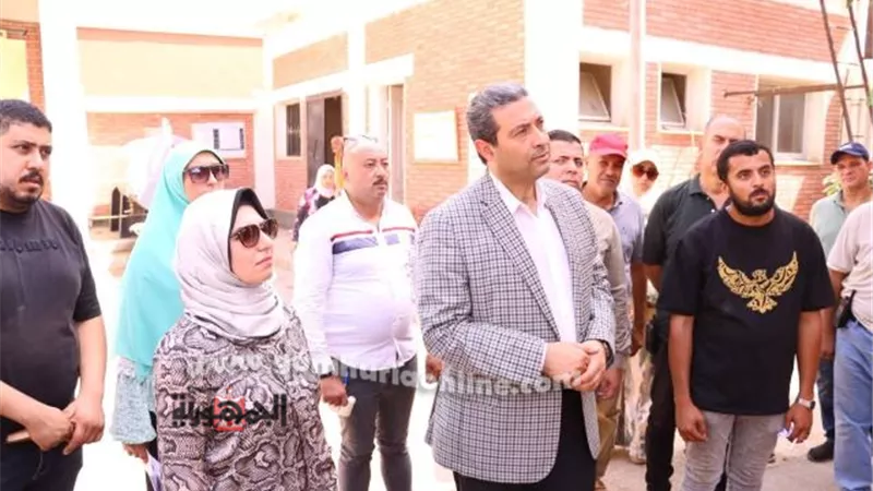 محافظ دمياط يتفقد محطتي معالجة كفر سليمان ورفع كفر المنازلة