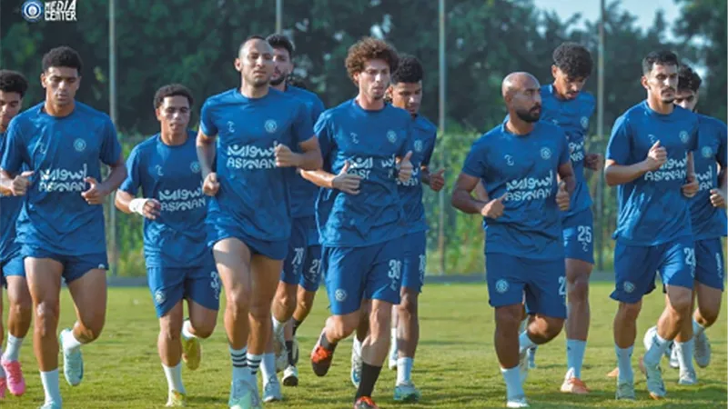 اسوان يستعد للقاء فريق بيراميدز وديا الاحد المقبل