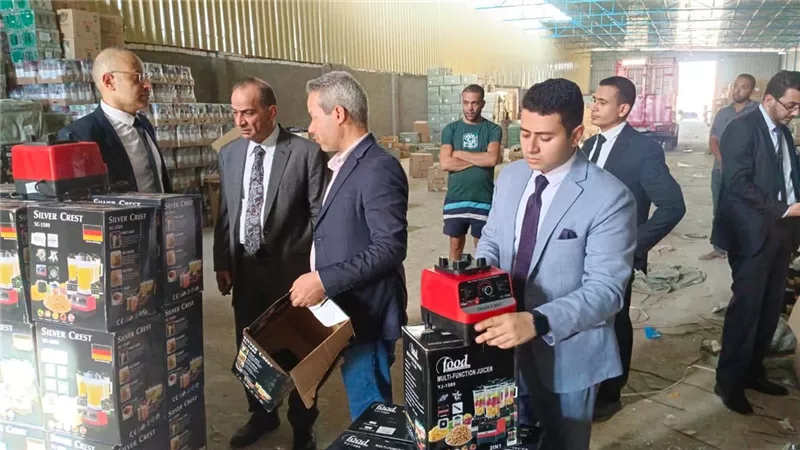 حماية المستهلك: ضبط مخزن لإعادة تدوير الأجهزة الكهربائية بالقليوبية