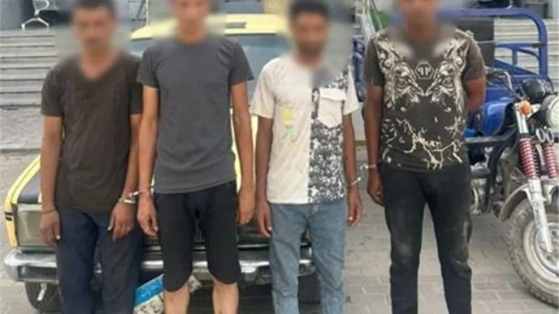 ضبط المتهمين بسرقة 