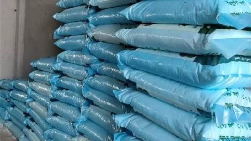أبوليمون: ضبط 10 طن أسمدة زراعية مجهولة المصدر بأشمون
