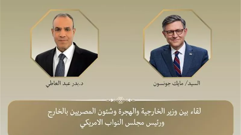 وزير الخارجية: حريصون على مواصلة التشاور مع الولايات المتحدة في ظل الشراكة الاستراتيجية