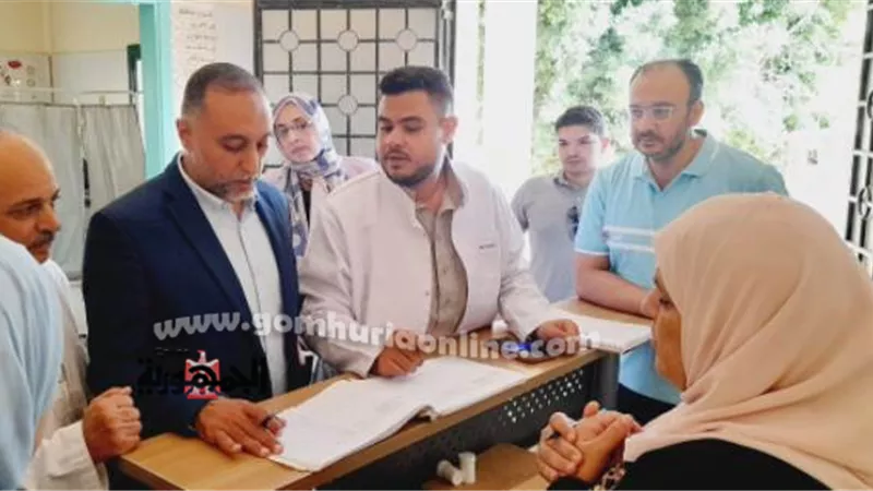 عمرو عادل يستهل برنامج عمله بزيارة ميدانية غير معلنة