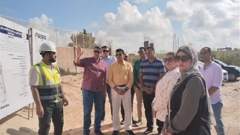 وزير الشباب يتفقد أرض المنتدي بالاسكندرية ويوجّه بسرعة الانتهاء من المرحلة الأولى