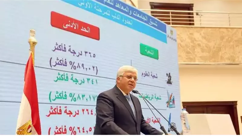 رابط الاستعلام عن نتيجة المرحلة الأولى لـ تنسيق الجامعات 2025