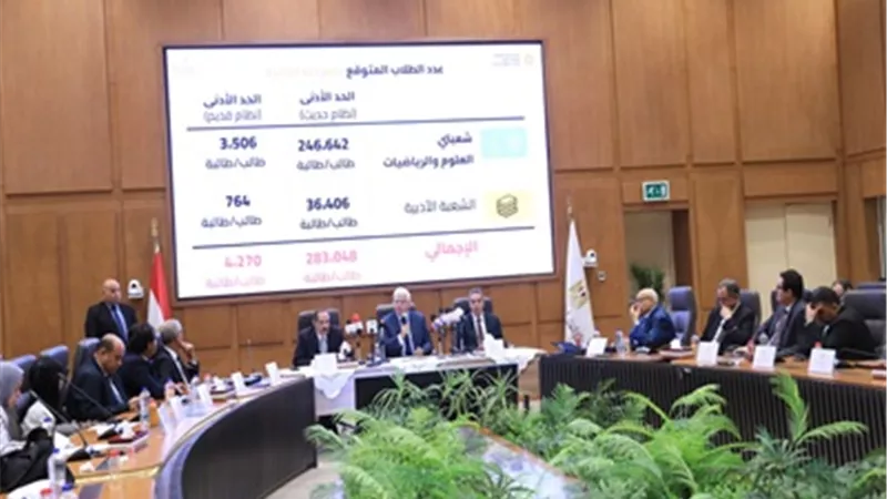 تنسيق المرحلة الأولى 2025..ننشر الحد الأدنى للقبول بكليات الأدبي