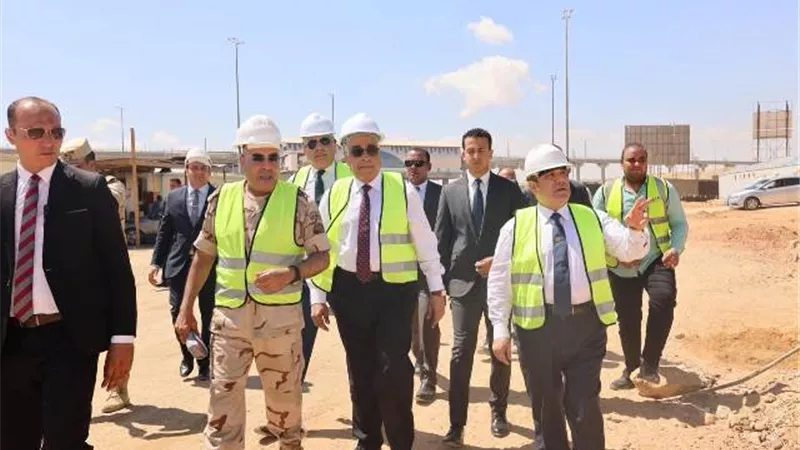 وزير العدل يتفقد مشروع مدينة العدالة بالعاصمة الإدارية الجديدة