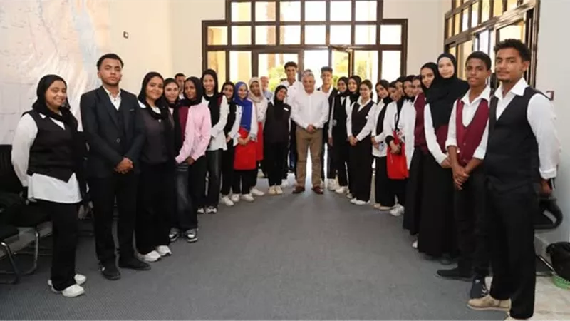 تدريب ناجح لطلاب المدرسة الفندقية بالقرية الأولمبية بالإسماعيلية