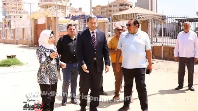 محافظ دمياط يتابع الموقف التنفيذي بسوق فارسكور