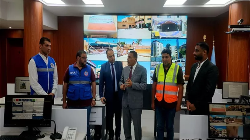 محافظ مطروح يتابع بدء انتخابات مجلس الشيوخ
