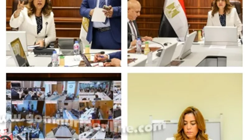 وزيرة التنمية المحلية تتابع انتخابات الشيوخ 2025 مع المحافظين