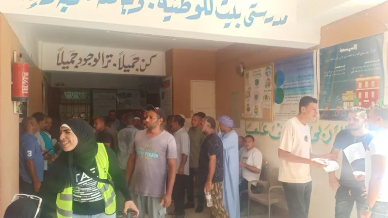 اقبال كبير في اول ايام انتخابات مجلس الشيوخ بجنوب سيناء