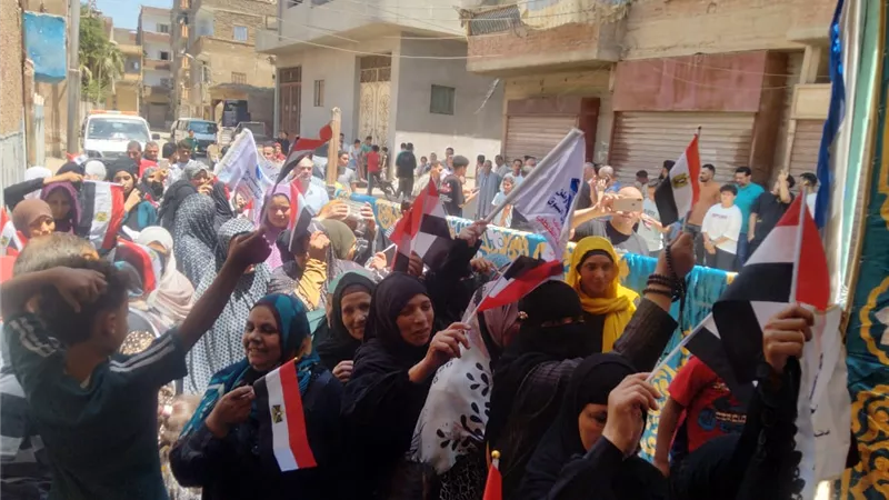 الشراقوة يسطرون ملحمة وطنية في حب مصر