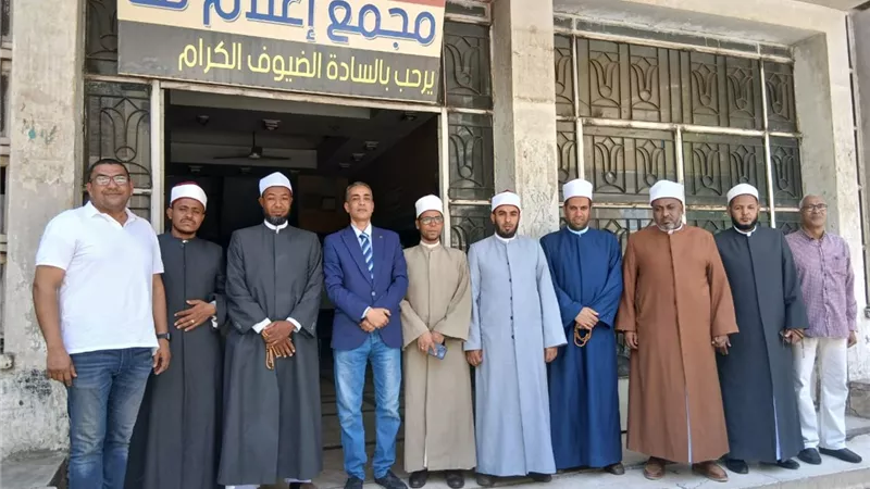 مجمع إعلام قنا يستقبل قافلة دعوية من مجمع البحوث الإسلامية