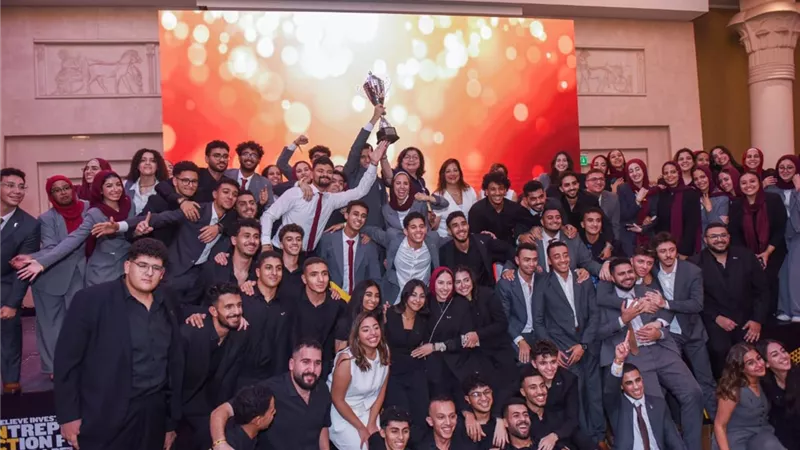 برعاية «اورنچ مصر» للعام الـ١٩ على التوالي.. جامعة مصر للعلوم والتكنولوجيا تفوز بمسابقة إيناكتس المحلية ٢٠٢٥ لرواد الاعمال