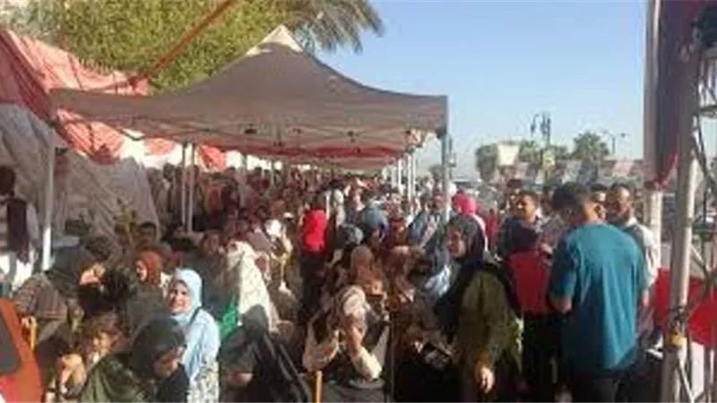 استمرار توافد أهالي العياط على لجان انتخابات الشيوخ