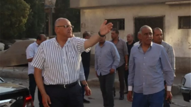 محافظ القليوبية يتابع حملات النظافة والتعديات بشرق شبرا الخيمة