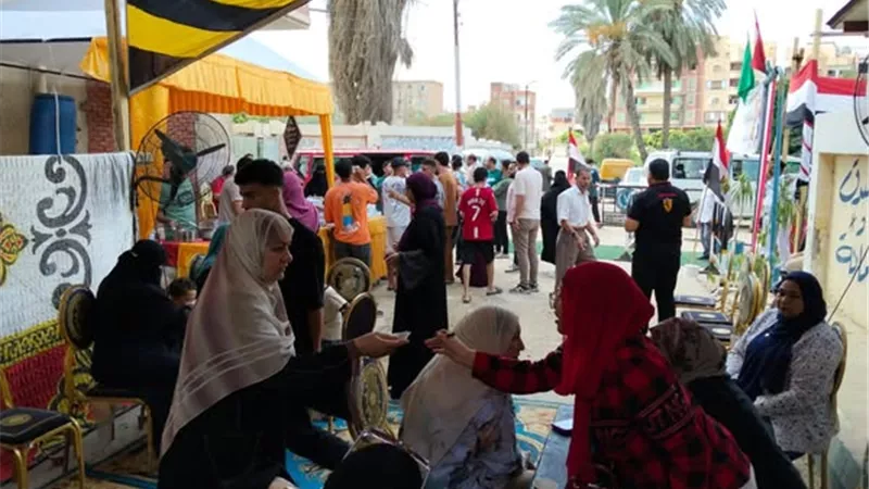 لجان الإسماعيلية تستقبل الناخبين في ثاني أيام انتخابات الشيوخ