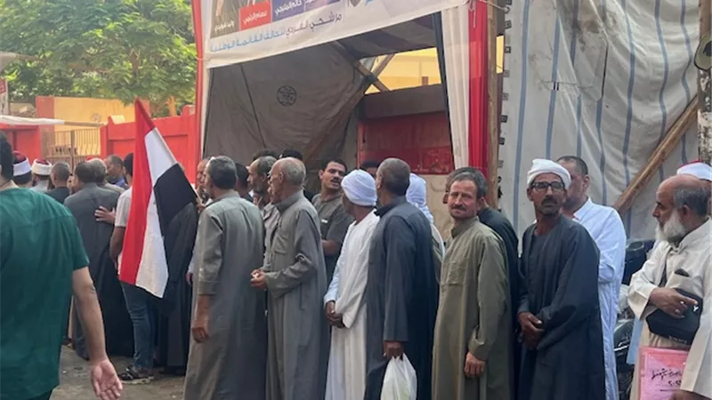 في اليوم الثانى للانتخابات ..اقبال كبير للشباب والمرأة بالفيوم