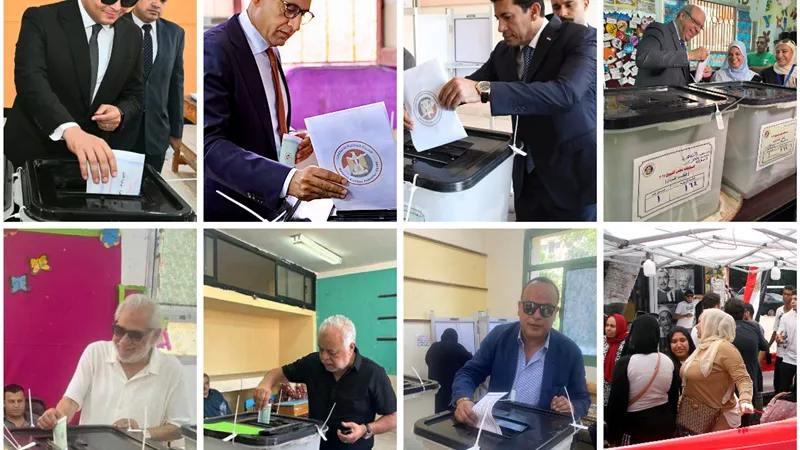 نجوم الرياضة يشاركون في الانتخابات البرلمانية لمجلس الشيوخ