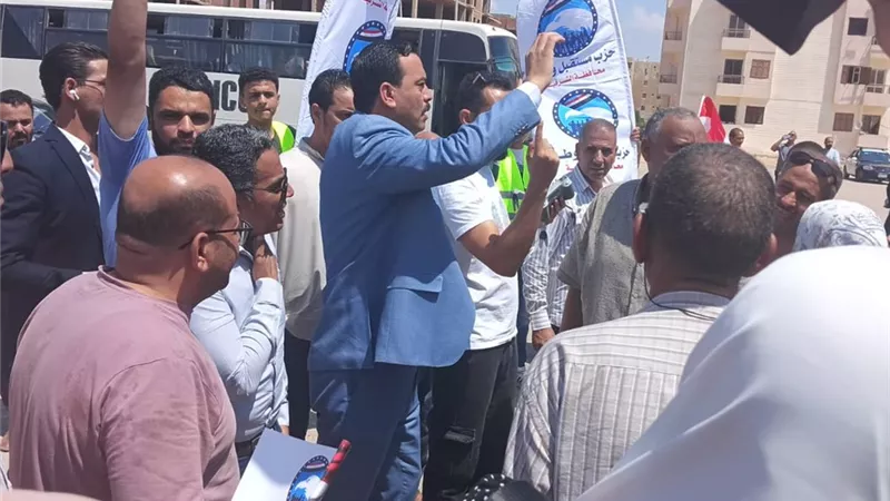 عرس ديمقراطي بالدى جى والأغاني الوطنية بإنتخابات الشيوخ بالشرقية