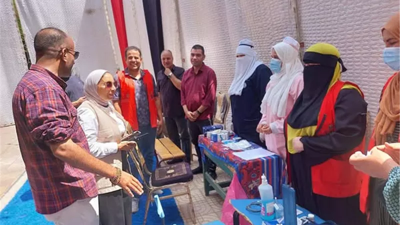 خدمات المبادرات الرئاسية في لجان الشيوخ الانتخابية بالإسماعيلية