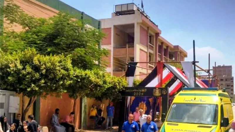 محافظ أسوان يشيد بتواجد الفرق الطبية بمحيط لجان إنتخابات الشيوخ