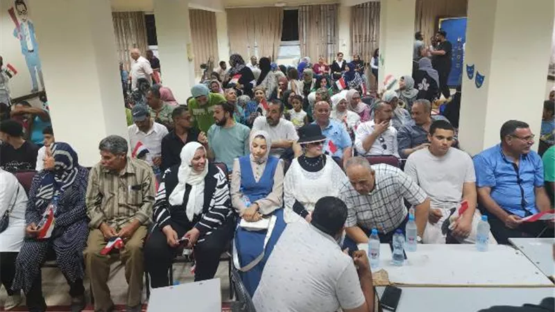 إقبال كبير ليلاً على لجان مدينة بدر فى انتخابات مجلس الشيوخ 2025 فيديو