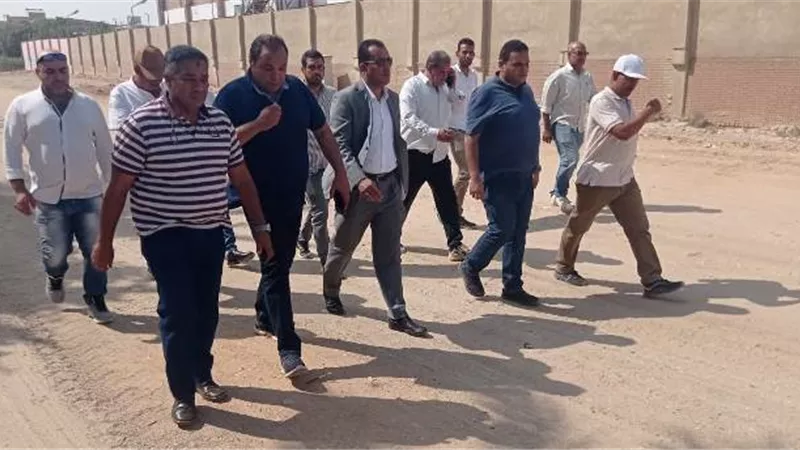 خطوة هامة من جهاز العاشر من رمضان بشأن ملف المنطقة الصناعية.. بالصور