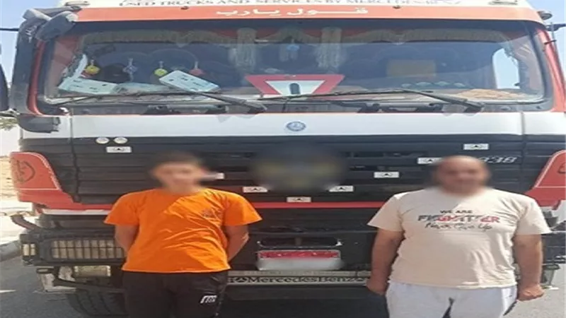 ملابسات قيادة طفل لسيارة نقل بالشرقية