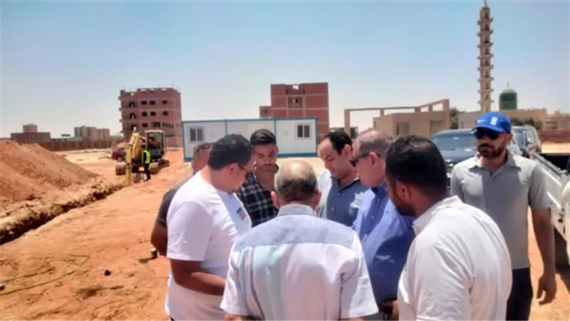 جهاز الشروق :جار تنفيذ أعمال بوستر المياه المؤقت لتغذية مجاورات الرابية