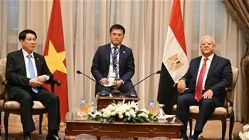 رئيس النواب يشيد بالزخم الإيجابي في العلاقات المصرية-الفيتنامية