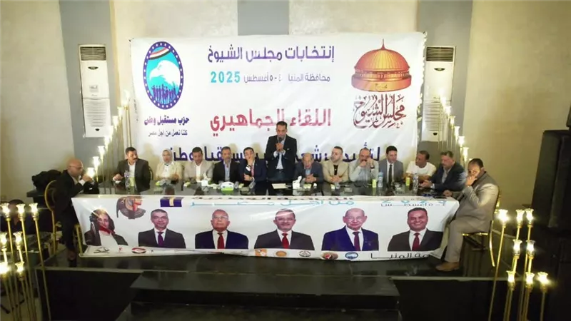 النتائج الأولية لانتخابات مجلس الشيوخ 2025 بمحافظة المنيا