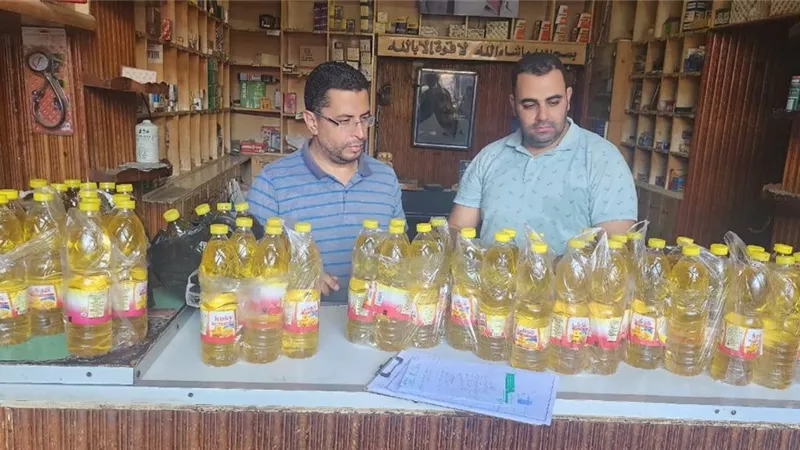 كفرالشيخ .. ضبط زيوت طعام فاسدة بدسوق